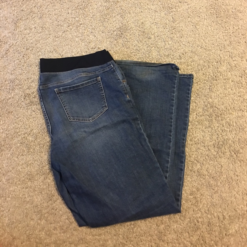 Maternity jeans.